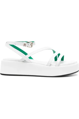 Tommy Hilfiger Sandalen met plateauzool