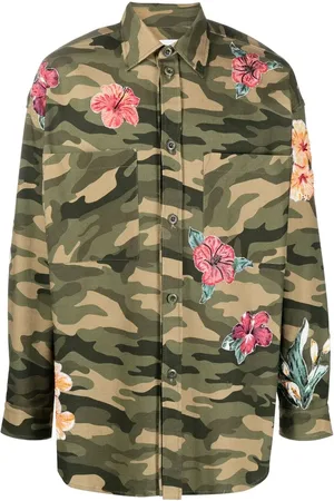 FAITH CONNEXION Overhemd met camouflageprint