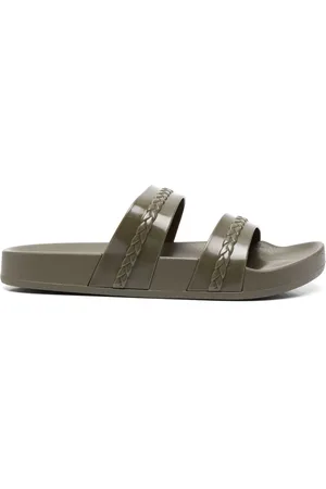 Ancient Greek Sandals Meli slippers met dubbele bandjes