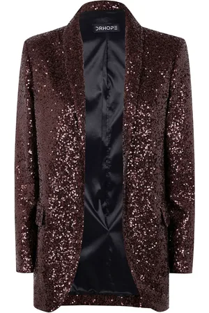 DRHOPE Blazer met pailletten