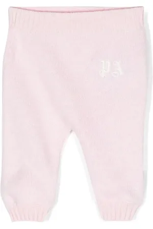 Palm Angels Broek met geborduurd logo