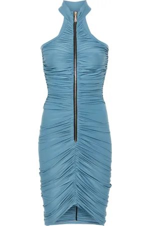 MITILIANE COUTURE Gedrapeerde midi