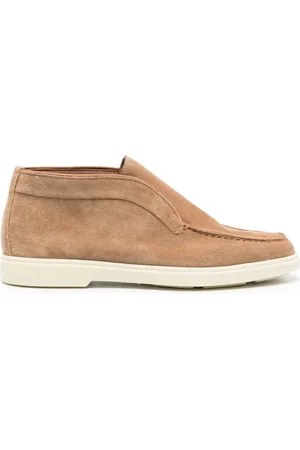 santoni Suède loafers