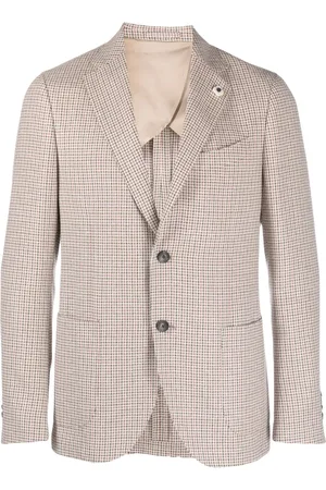 LARDINI Blazer met pied