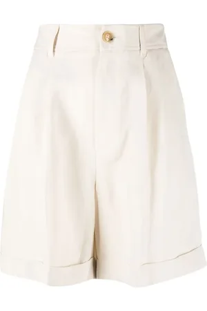 Woolrich Geplooide shorts met omslag