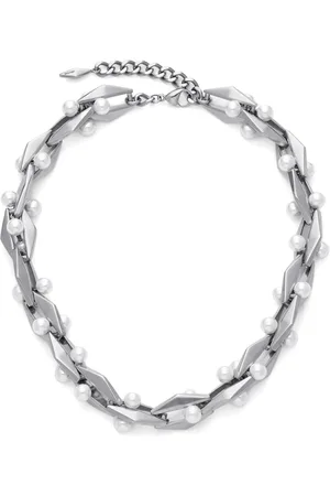 Jimmy Choo Halsketting met diamant