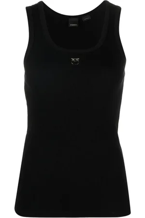 Pinko Tanktop met geborduurd logo