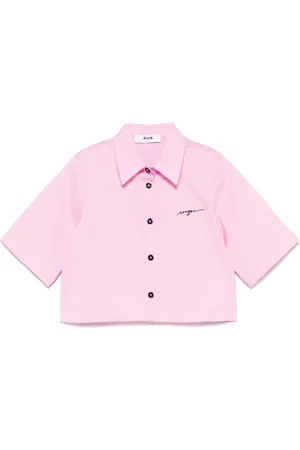 Msgm Shirt met geborduurd logo