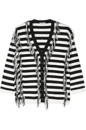 Twin-Set Gestreept vest met franje