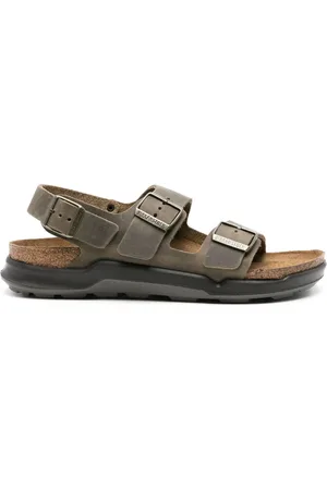 Birkenstock Milano leren sandalen