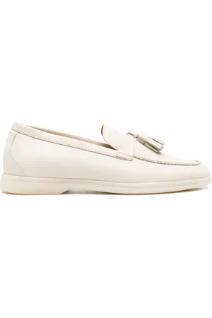 Scarosso Leandra leren loafers