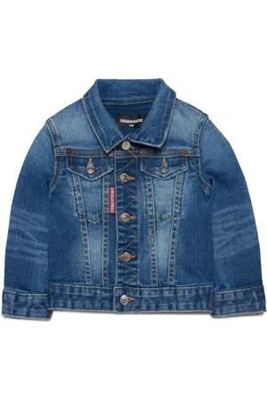 Dsquared2 Spijkerjack met logotag