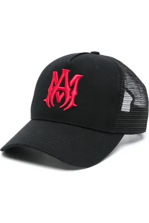 AMIRI Truckerpet met geborduurd logo