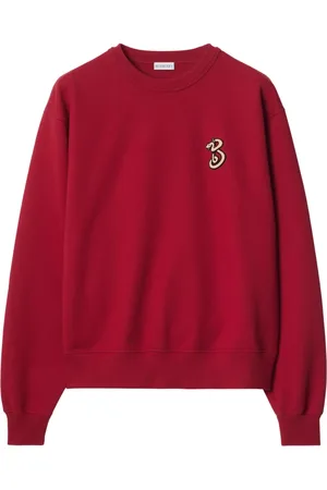 Burberry B Snake katoenen sweater met applicatie