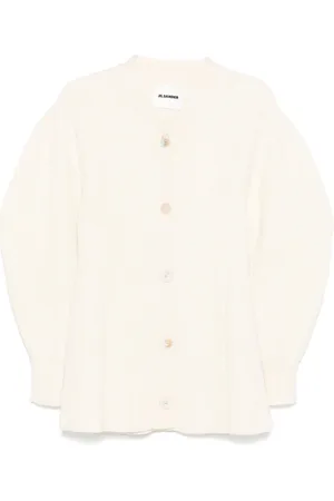 Jil Sander Ribgebreid vest