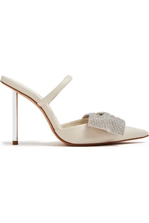 Schutz Mila 80 muiltjes met strikdetail
