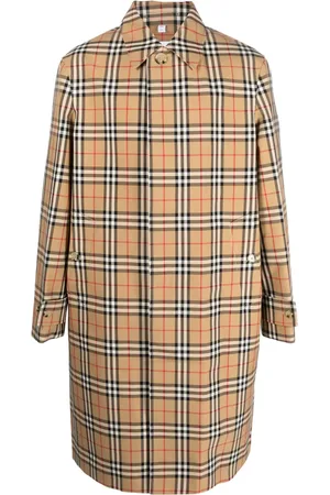 Burberry Geruite trenchcoat