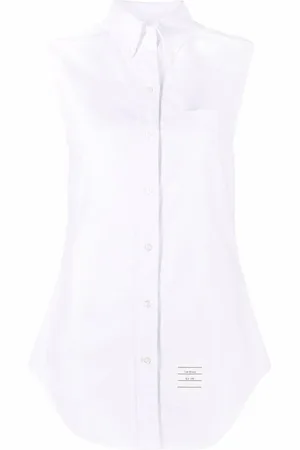 Thom Browne Blouse met puntkraag