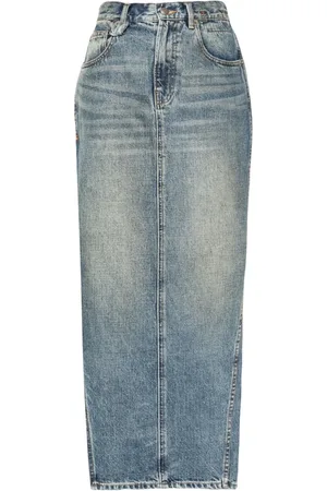 R13 Devon mid waist maxi