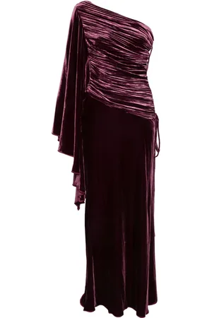 MARIA LUCIA HOHAN Fluwelen maxi