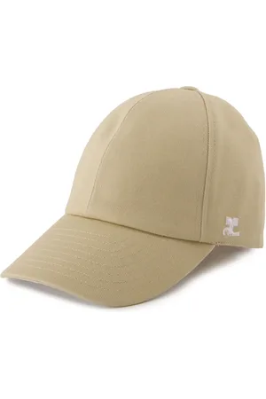 Courrèges Katoenen pet met geborduurd logo