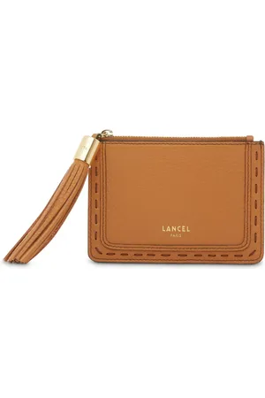 LANCEL Leren pasjeshouder met logoprint