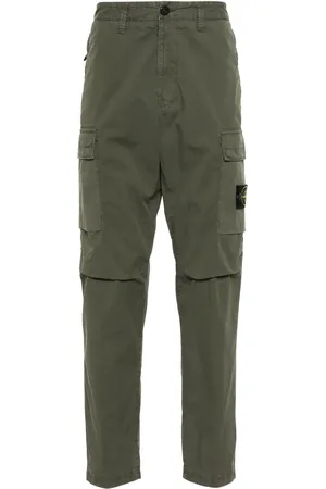 Stone Island Skinny cargo broek met Compass