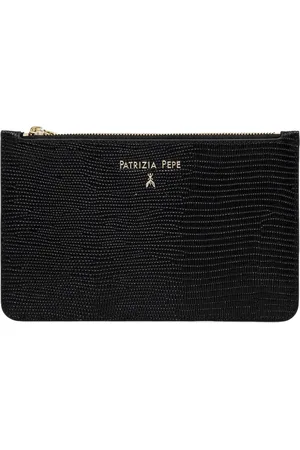 Patrizia Pepe Leren clutch