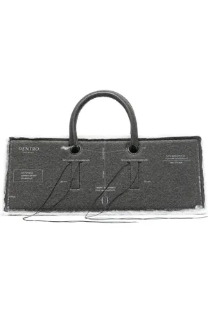 Dentro Otto Paper leren shopper