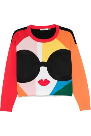 ALICE+OLIVIA Gleeson Staceface trui