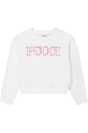 PUCCI Junior Sweater met geborduurd logo