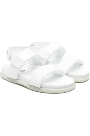 Maison Margiela Leren sandalen met gewatteerde bandjes