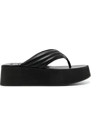 SENSO Reese leren teenslippers