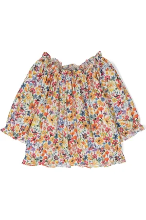 Il gufo Blouse met bloemenprint