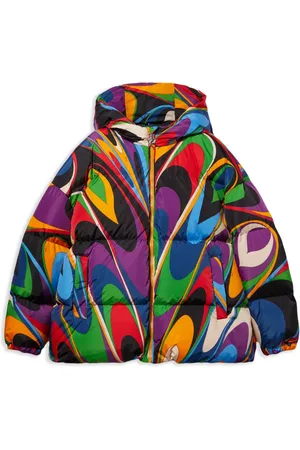 PUCCI Junior Donsjack met print