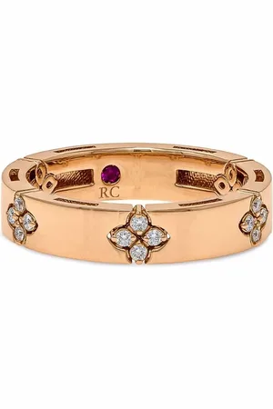Roberto Coin 18kt roségouden Love in Verona ring met diamant