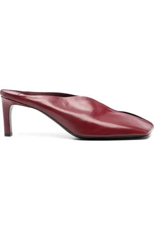 Jil Sander Leren muiltjes