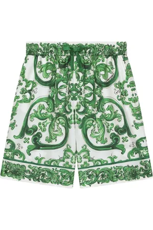 Dolce & Gabbana Shorts met trekkoord en print