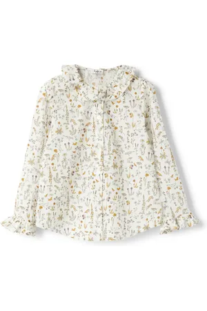Il gufo Shirt met bloemenprint
