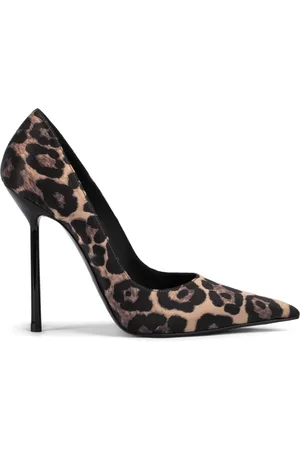 LE SILLA Bella 120 mm pumps met luipaardprint
