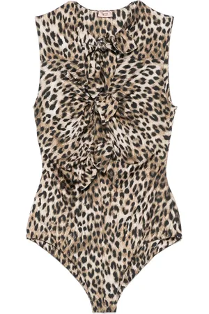 Nº21 Badpak met luipaardprint