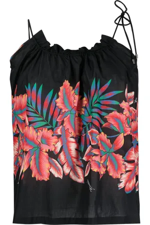 Pinko Top met tropische print