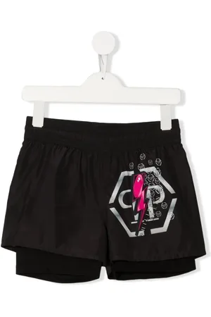 Philipp Plein Zwembroek met logoprint