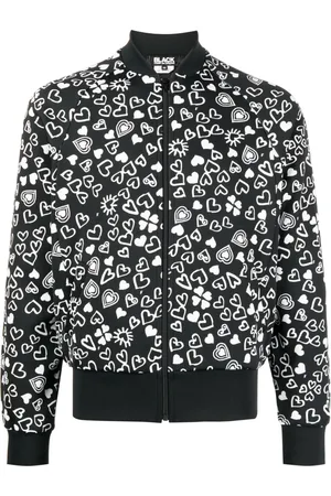 Comme des Garçons Bomberjack met hartprint