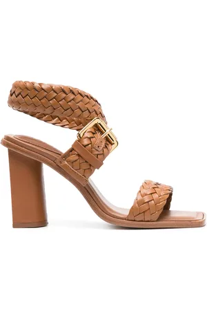 Schutz Leren sandalen 95 mm
