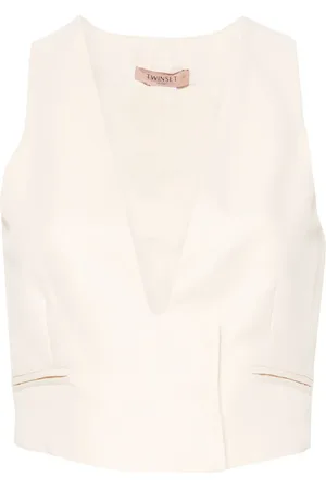 Twin-Set Gilet met enkele rij knopen