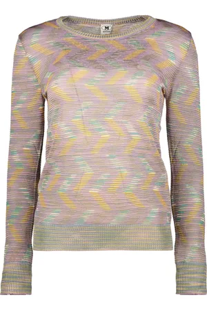 Missoni Trui met zigzag patroon