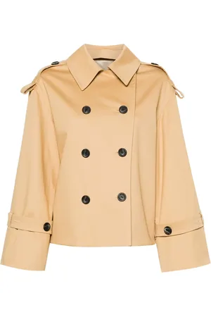 By Malene Birger Alisandra trenchcoat met dubbele rij knopen