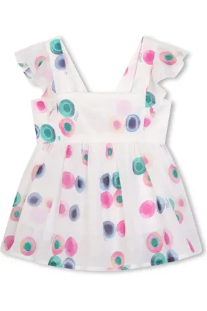 Chloé Shirt van biologisch katoen met abstracte print