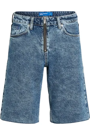 Karl Lagerfeld Denim shorts met rits